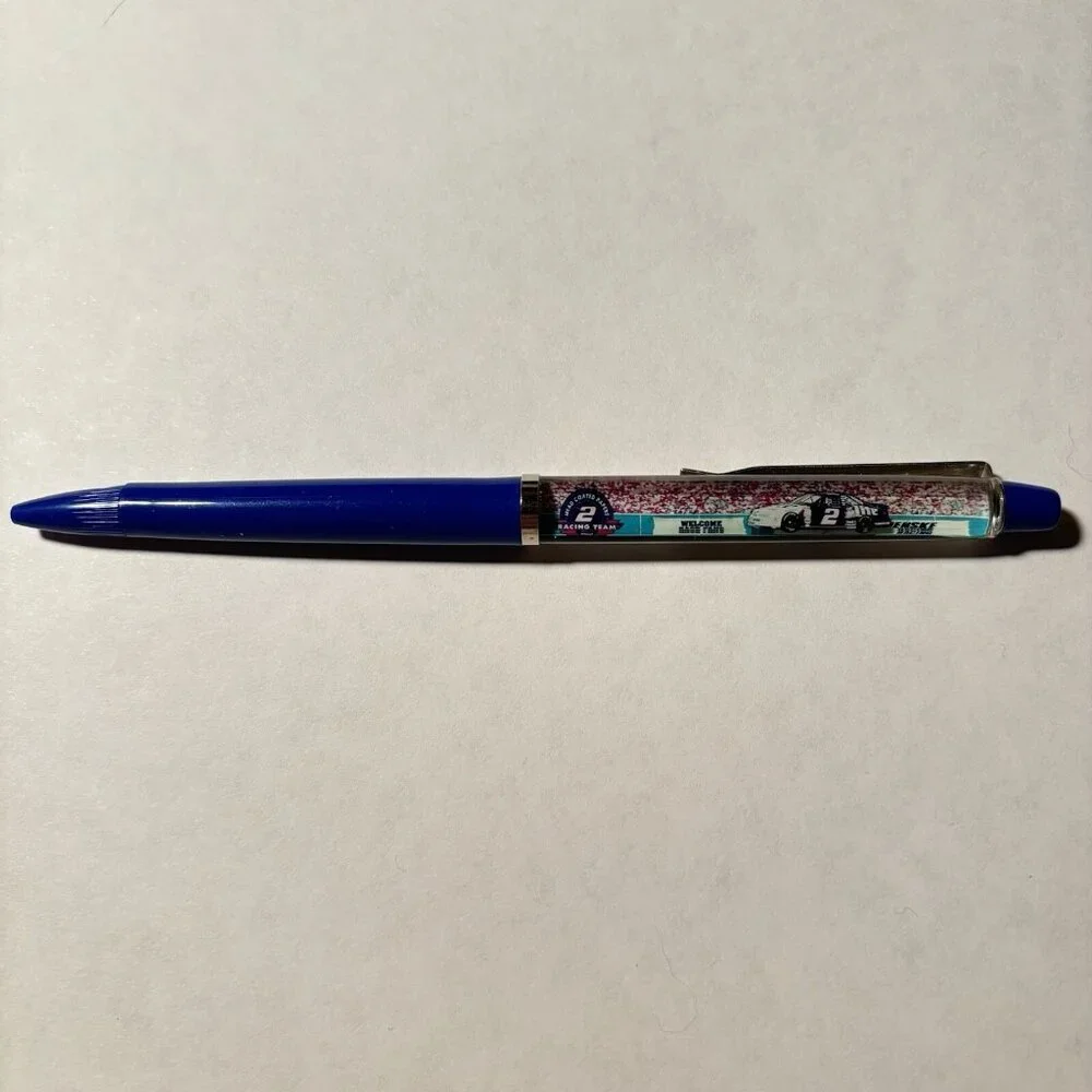 Mead Coated Papers Nascar Racing Team #2 Sponsor Racecar Floaty Pen Speedway